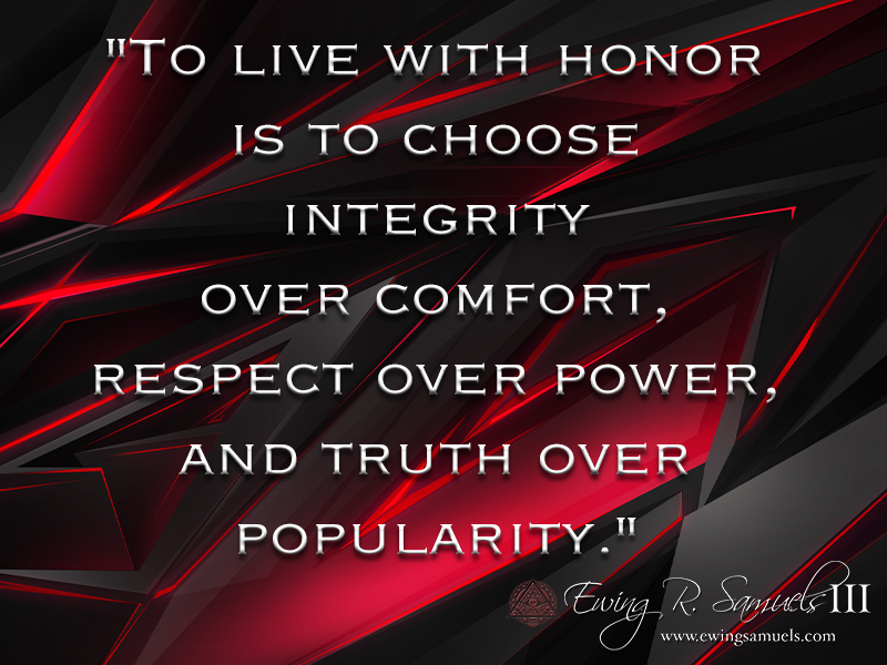 Integrity: The One Thing I Never Compromised